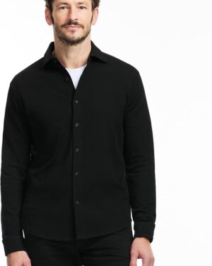 Men's Classic Stretch Long Sleeve Shirt