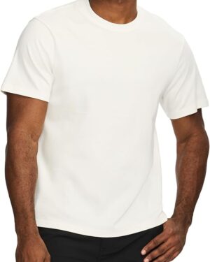 Men's Cotton Interlock Crew Neck Short Sleeve Tee